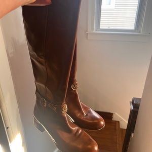 Michael Kors size 10 leather boots